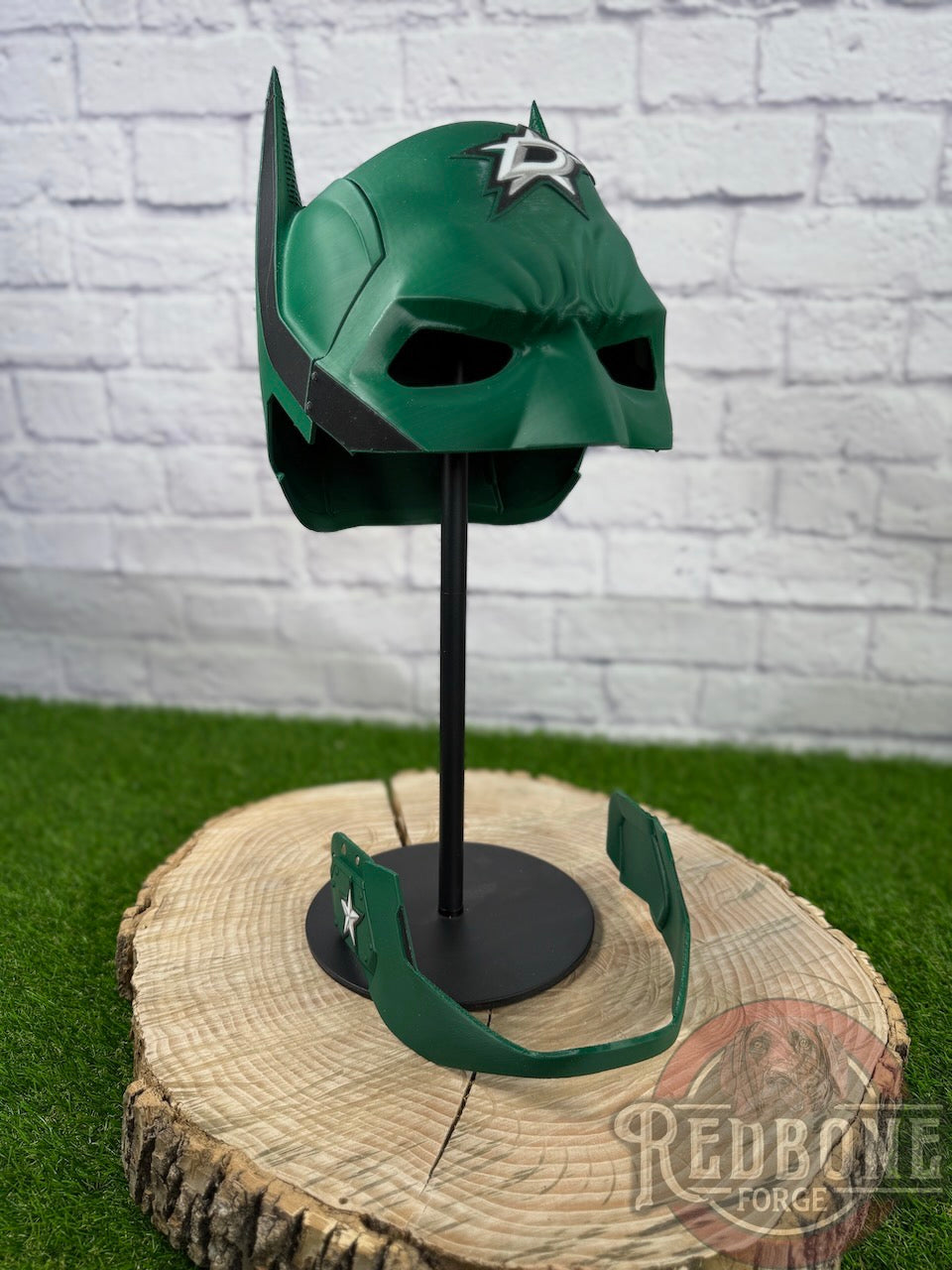 Dallas Stars Batman 3D Printed Helmet
