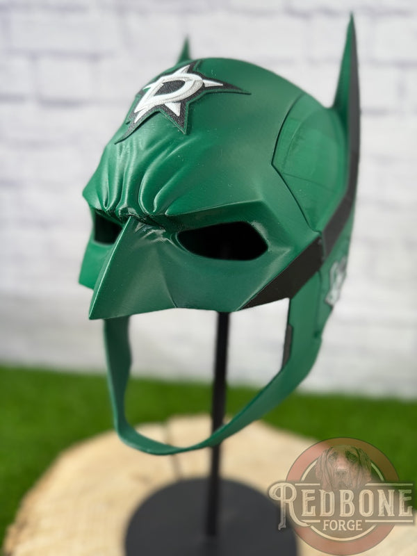 Dallas Stars Batman 3D Printed Helmet