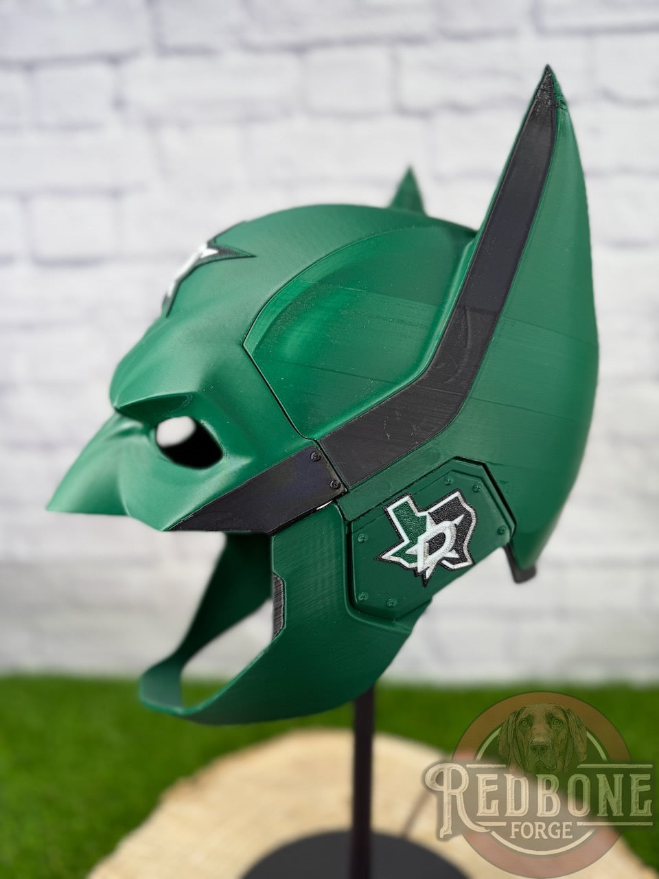 Dallas Stars Batman 3D Printed Helmet