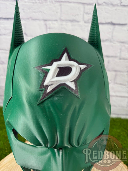 Dallas Stars Batman 3D Printed Helmet