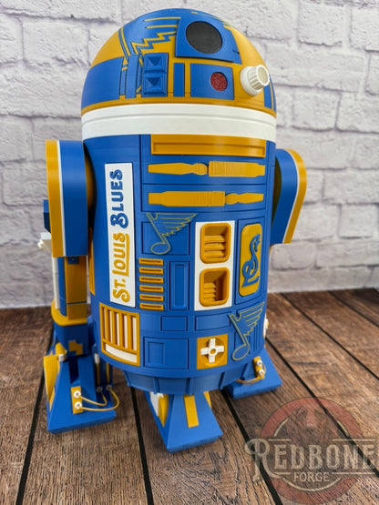 St. Louis Blues R2 3D Printed Droid