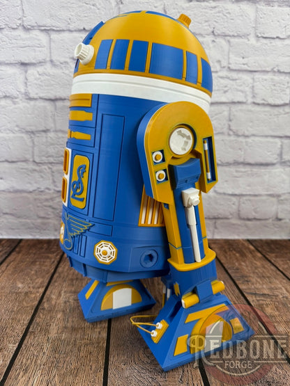 St. Louis Blues R2 3D Printed Droid