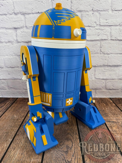 St. Louis Blues R2 3D Printed Droid