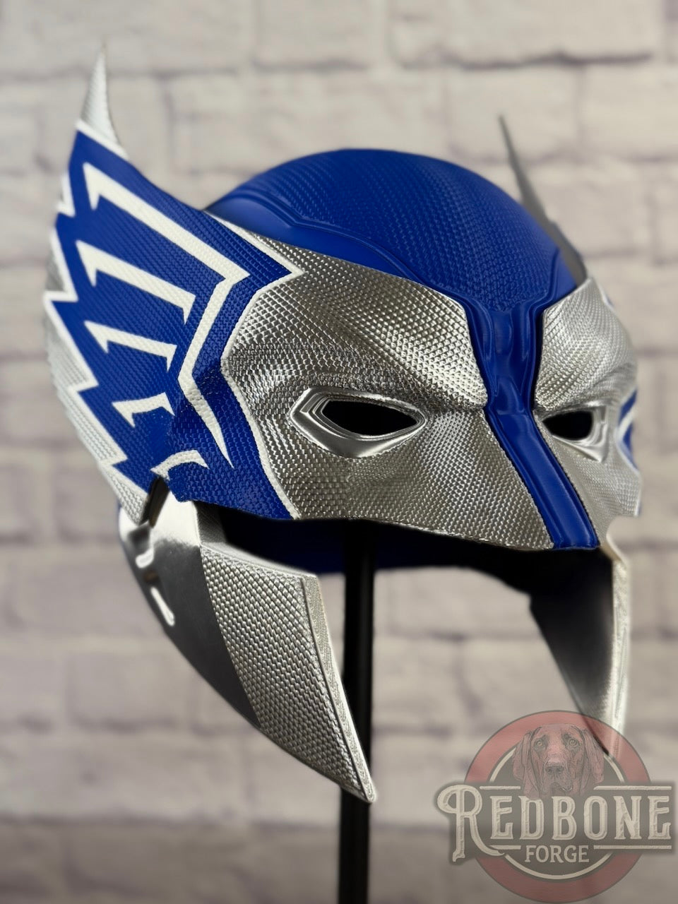 Battlehawks Wolverine Blue 3D Printed Helmet