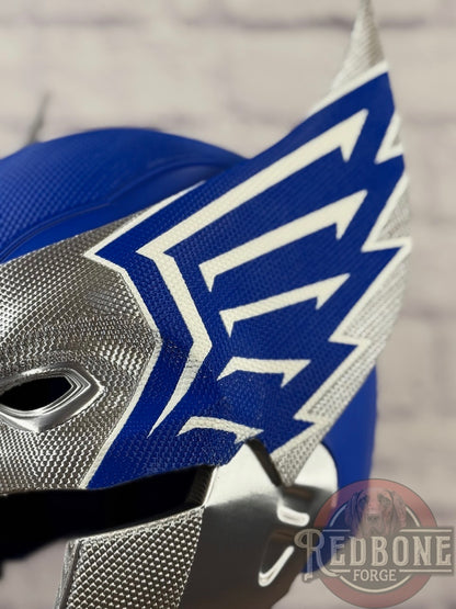 Battlehawks Wolverine Blue 3D Printed Helmet