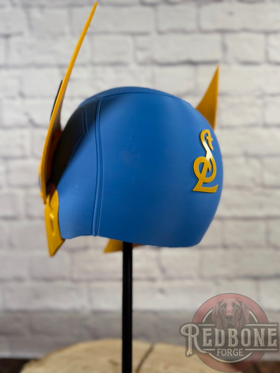 St. Louis Blues Wolverine Retro 3D Printed Helmet