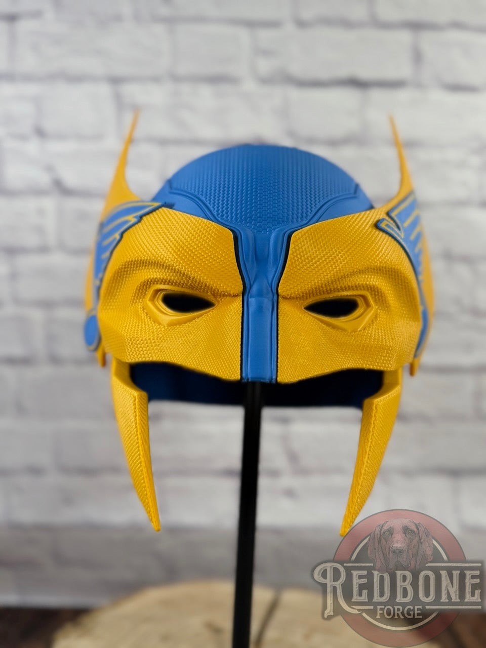 St. Louis Blues Wolverine Retro 3D Printed Helmet