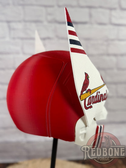 St. Louis Cardinals Wolverine Birds On The Bat 3D Printed Helmet