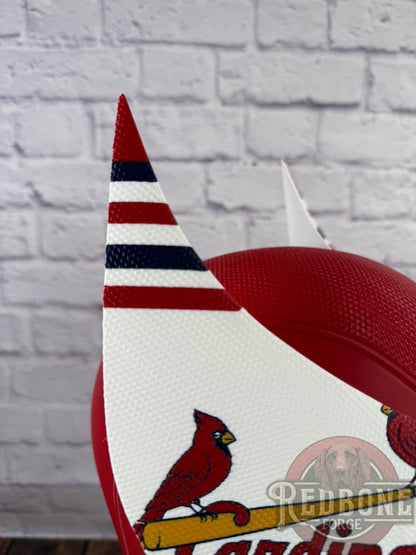 St. Louis Cardinals Wolverine Birds On The Bat 3D Printed Helmet