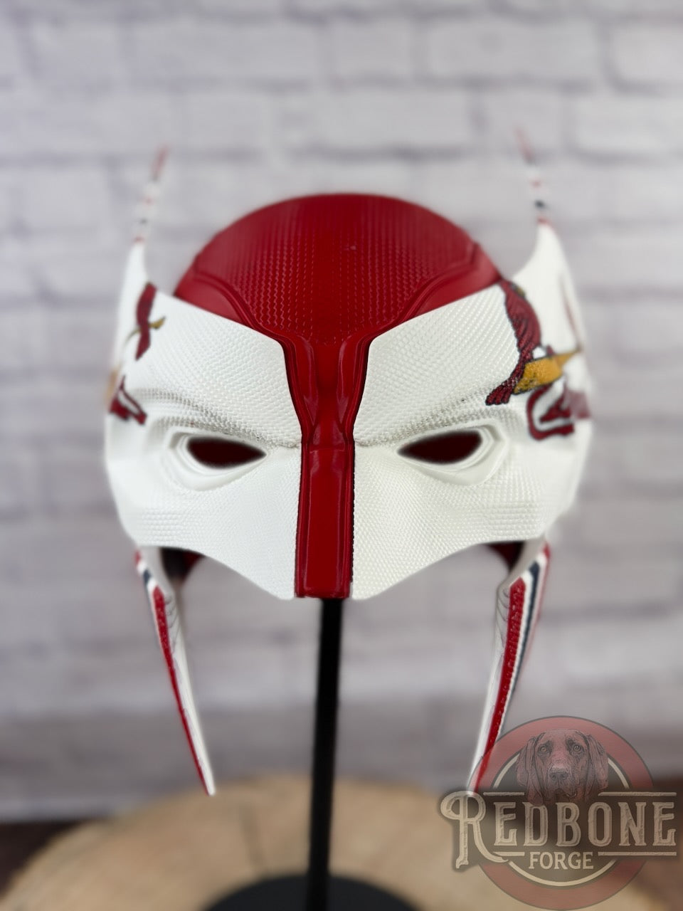 St. Louis Cardinals Wolverine Birds On The Bat 3D Printed Helmet