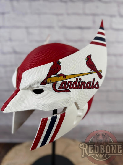 St. Louis Cardinals Wolverine Birds On The Bat 3D Printed Helmet