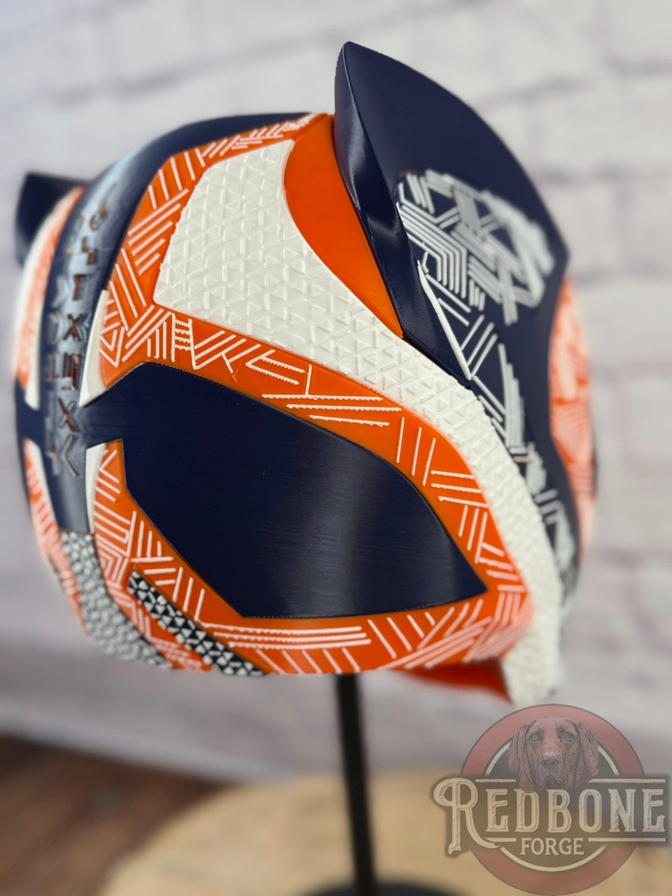 Denver Broncos Black Panther 3D Printed Helmet