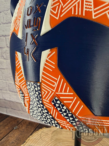 Denver Broncos Black Panther 3D Printed Helmet