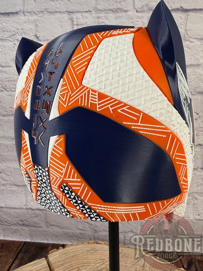 Virginia Cavaliers Black Panther 3D Printed Helmet