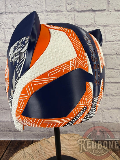 Virginia Cavaliers Black Panther 3D Printed Helmet