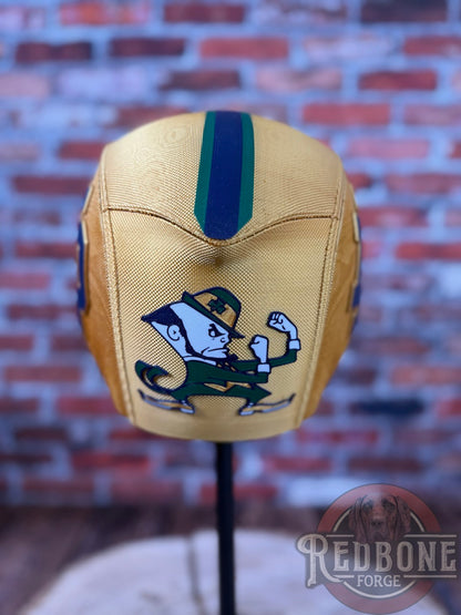 ND-Inspired Gold & Navy Masked Mercenary Mask