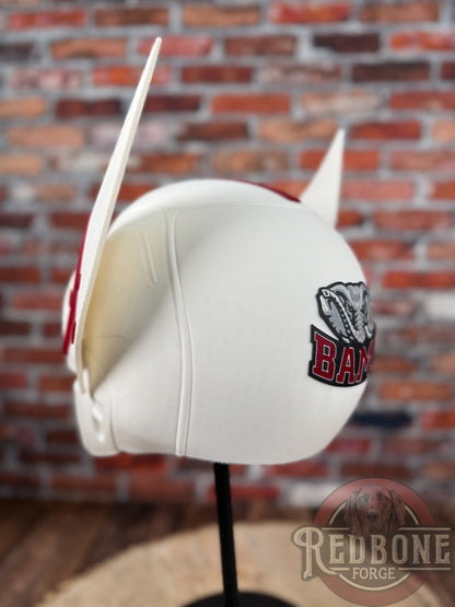 Alabama-Inspired White & Crimson Mutant Cowl