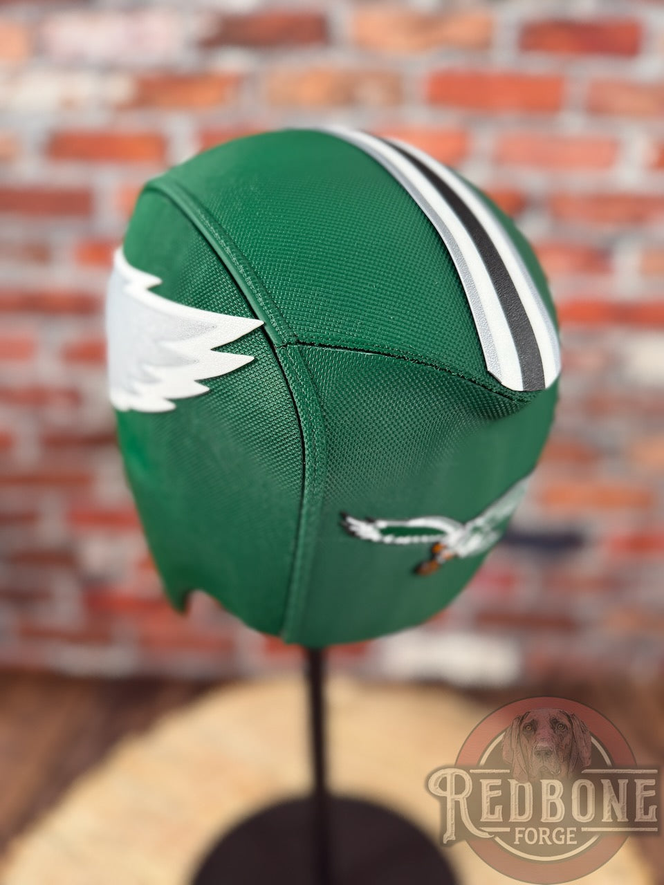 Philly-Inspired Kelly Green & Silver Throwback Masked Mercenary Mask