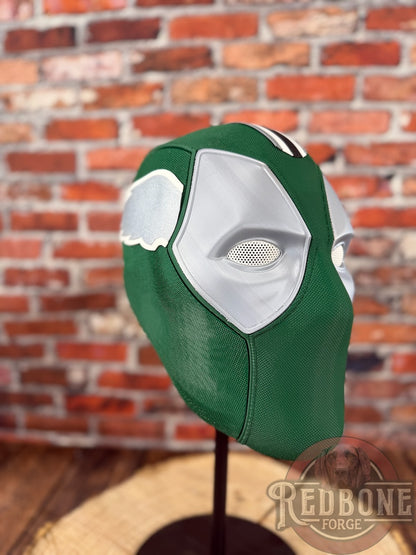 Philly-Inspired Kelly Green & Silver Throwback Masked Mercenary Mask