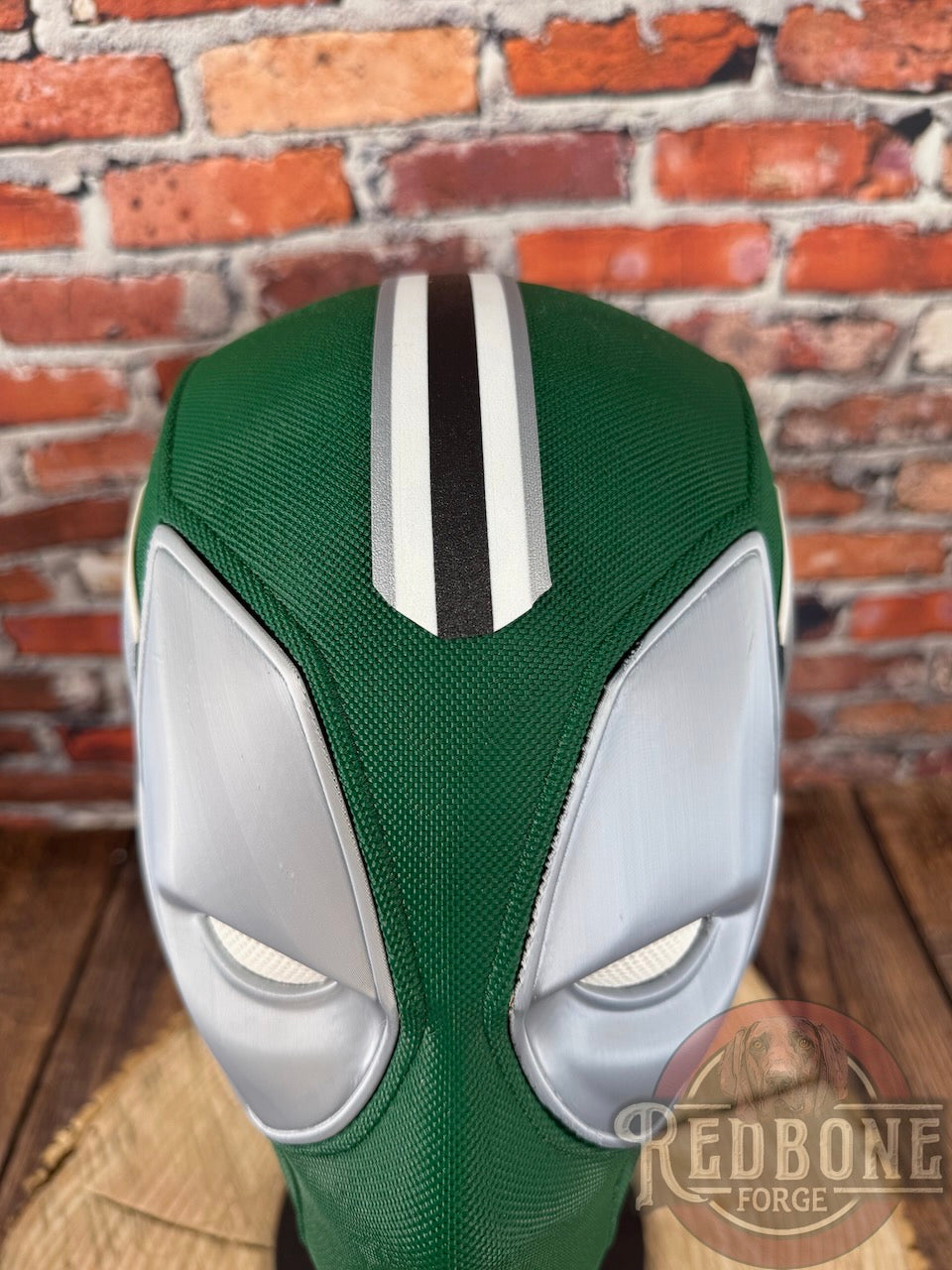 Philly-Inspired Kelly Green & Silver Throwback Masked Mercenary Mask