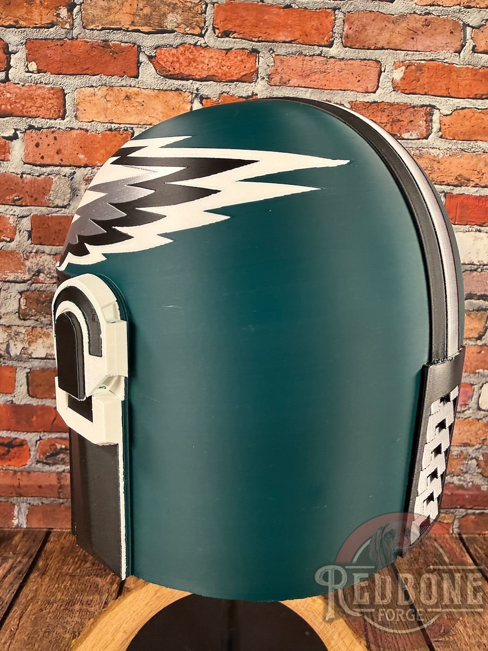 Philadelphia Eagles Mandalorian 3D Printed Helmet
