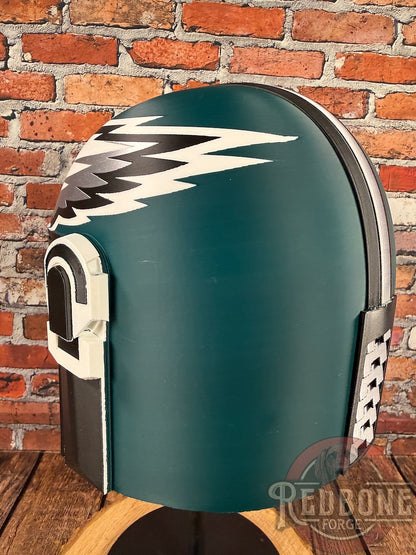 Philadelphia Eagles Mandalorian 3D Printed Helmet