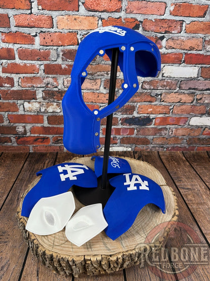 LA-Inspired Blue & White Masked Mercenary Mask