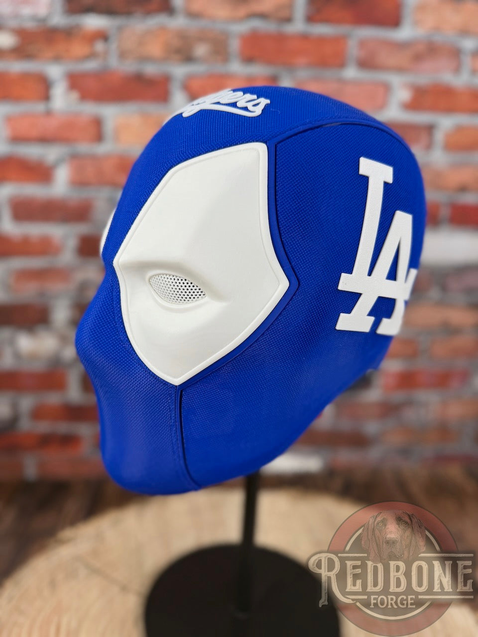 LA-Inspired Blue & White Masked Mercenary Mask