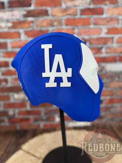 LA-Inspired Blue & White Masked Mercenary Mask