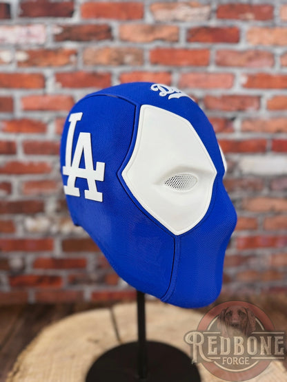LA-Inspired Blue & White Masked Mercenary Mask