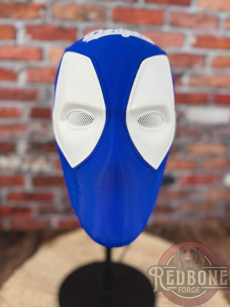 LA-Inspired Blue & White Masked Mercenary Mask