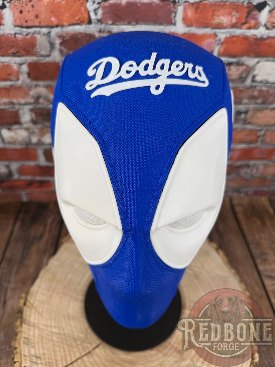 LA-Inspired Blue & White Masked Mercenary Mask