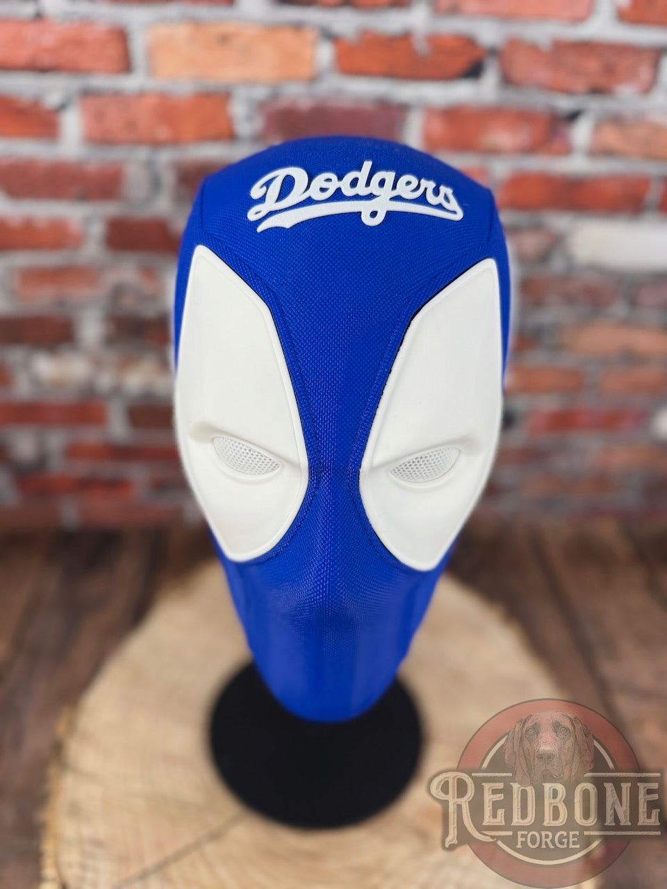 LA-Inspired Blue & White Masked Mercenary Mask