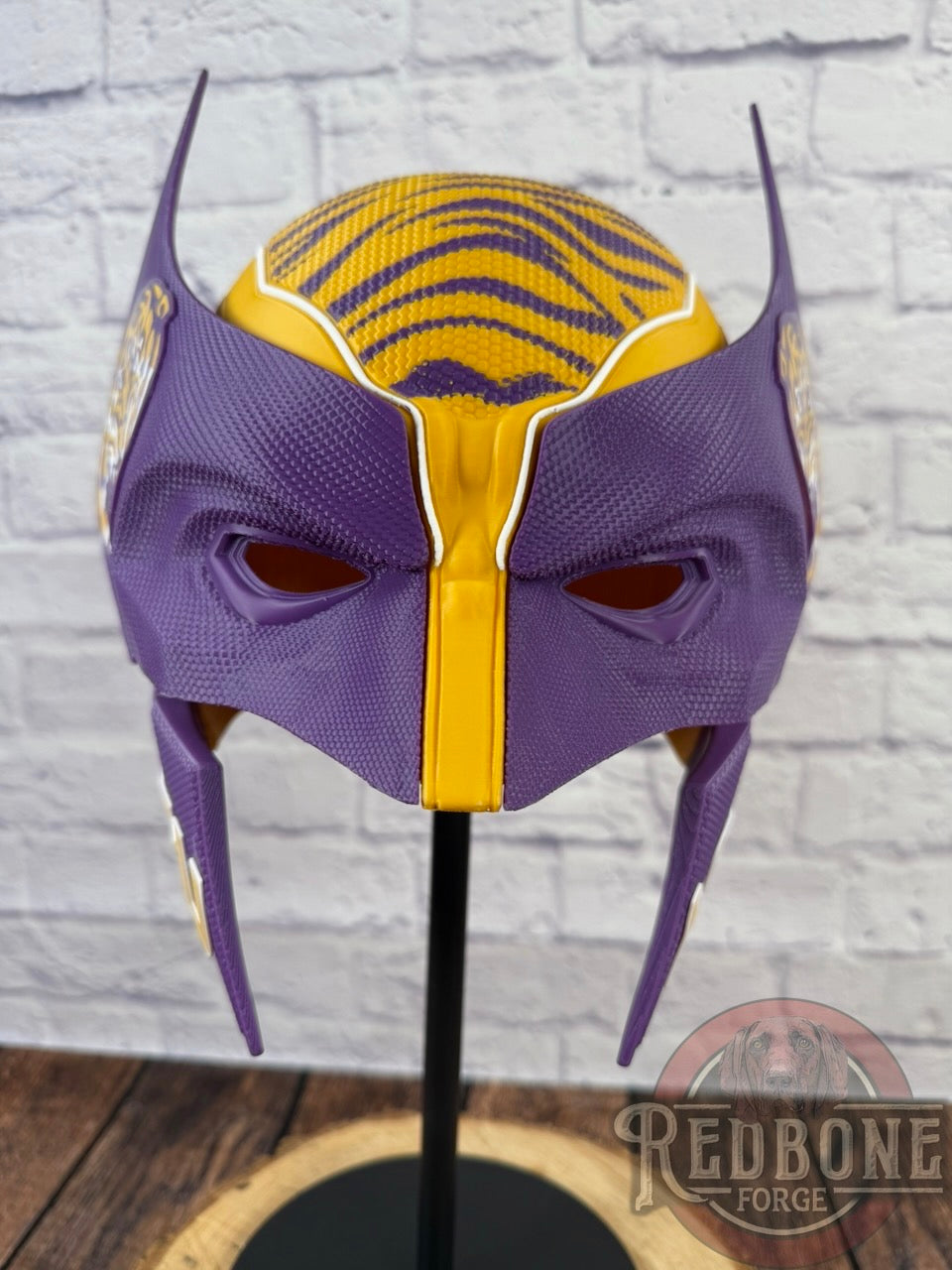 LSU Louisiana State Mutant Cowl 3D Printed Helmet