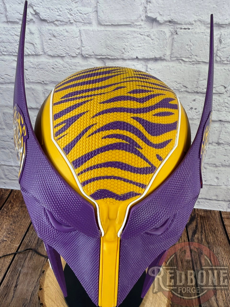 LSU Louisiana State Mutant Cowl 3D Printed Helmet