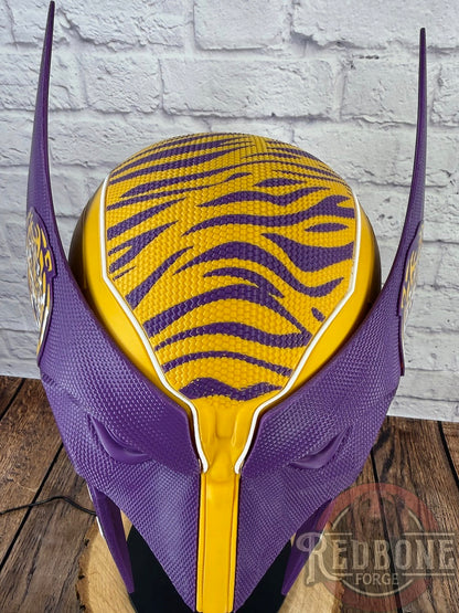 LSU Louisiana State Mutant Cowl 3D Printed Helmet