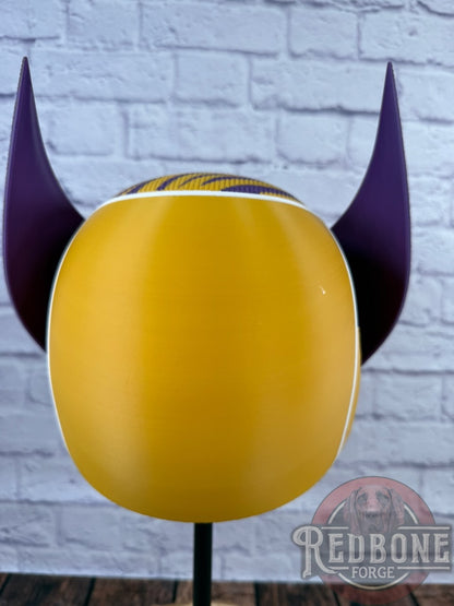 LSU Louisiana State Mutant Cowl 3D Printed Helmet