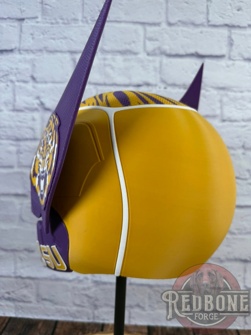 LSU Louisiana State Mutant Cowl 3D Printed Helmet