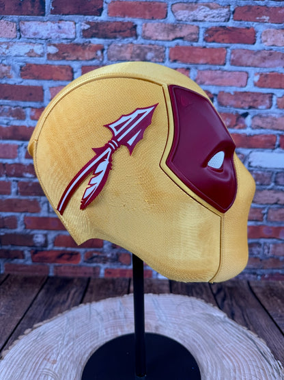 Florida State Seminoles Deadpool 3D Printed Helmet