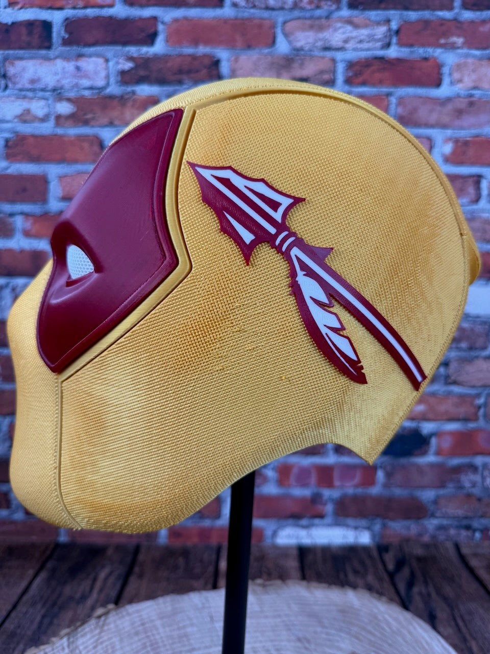 Florida State Seminoles Deadpool 3D Printed Helmet