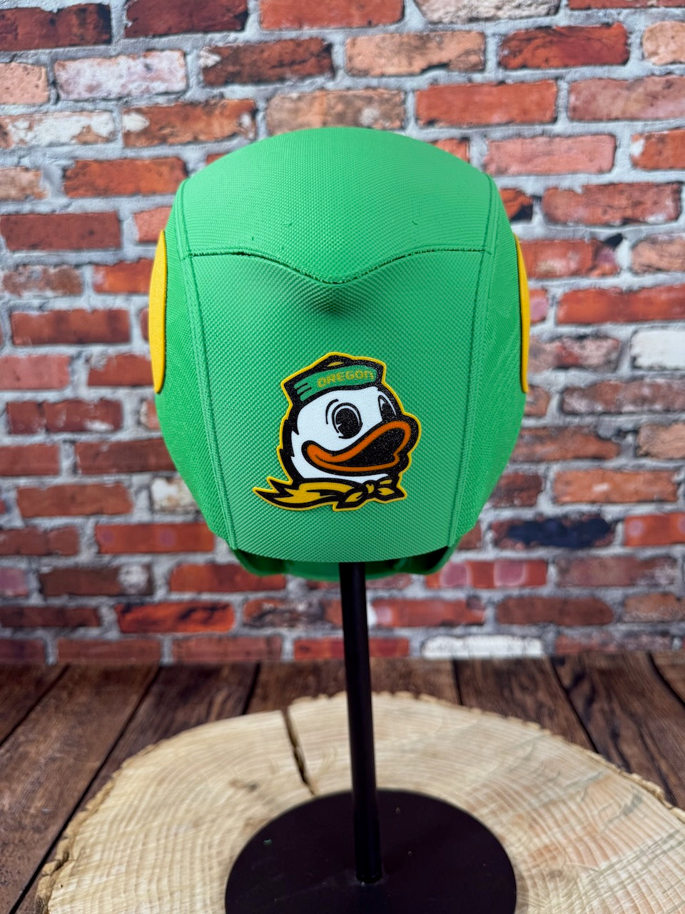 Oregon Ducks Deadpool 3D Printed Helmet