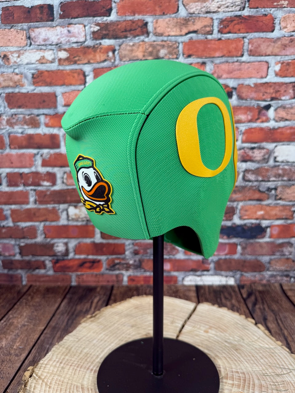 Oregon Ducks Deadpool 3D Printed Helmet