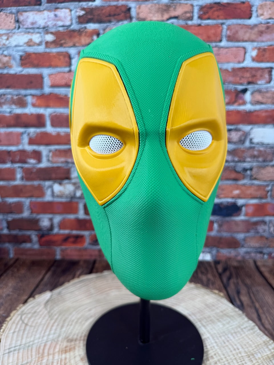 Oregon Ducks Deadpool 3D Printed Helmet