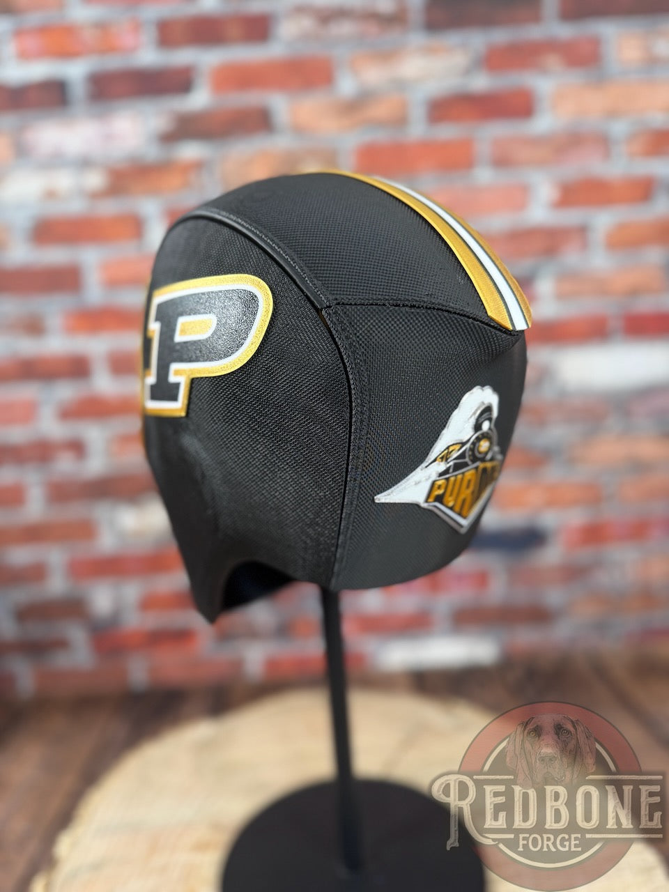 Black & Gold Masked Mercenary Mask