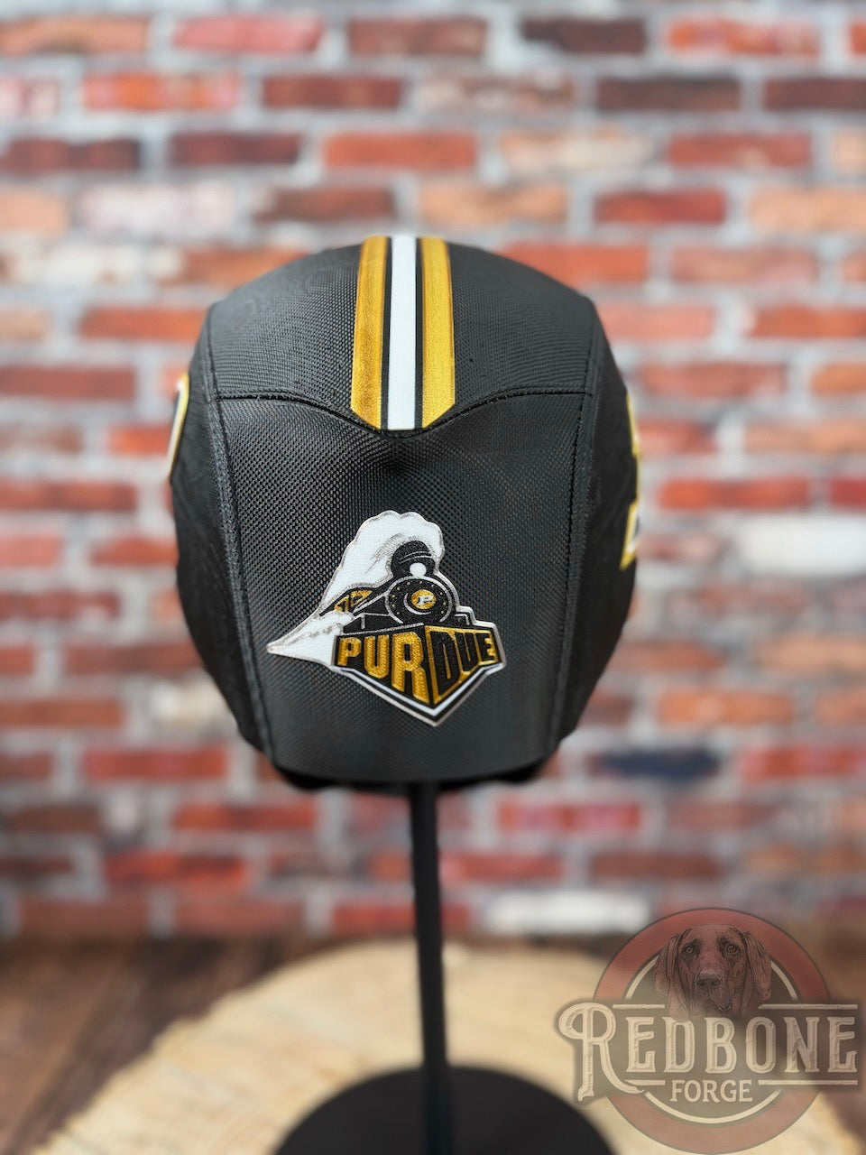 Black & Gold Masked Mercenary Mask