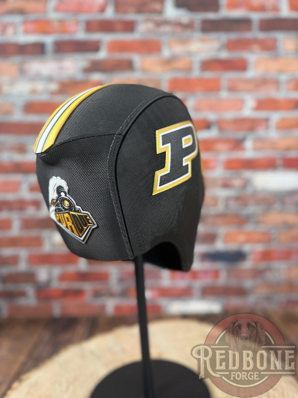 Black & Gold Masked Mercenary Mask