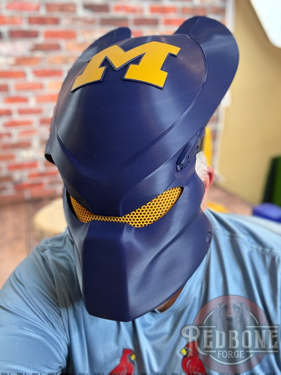 Michigan Wolverines Predator Mask