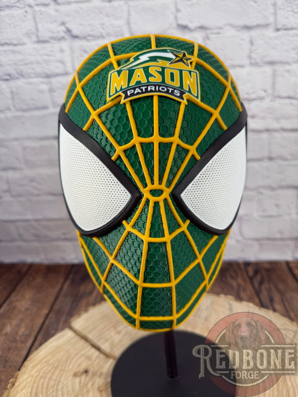Green & Yellow Web Slinger Mask