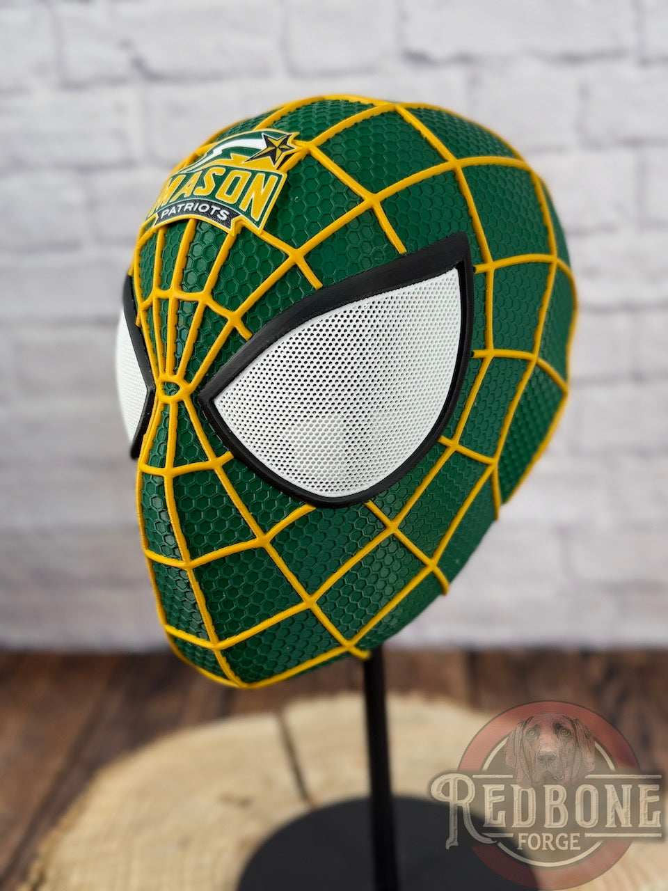 Green & Yellow Web Slinger Mask