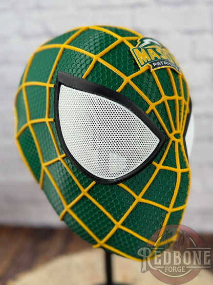 Green & Yellow Web Slinger Mask